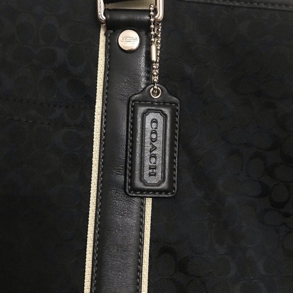 Authentic Coach Monogram Tote Handbag - Picture 8 of 8